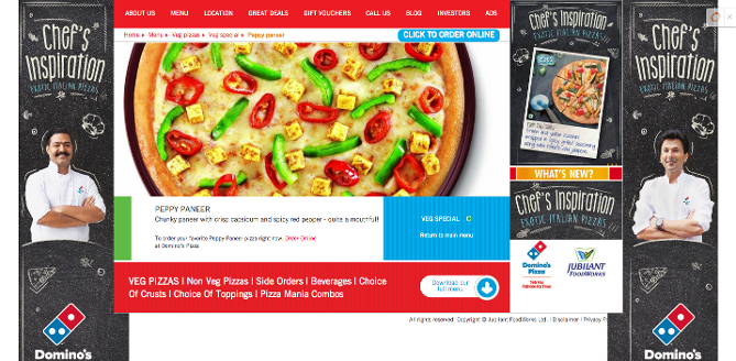 5 brillanti strategie di marketing per vendere prodotti alimentari all'estero DominosPizza