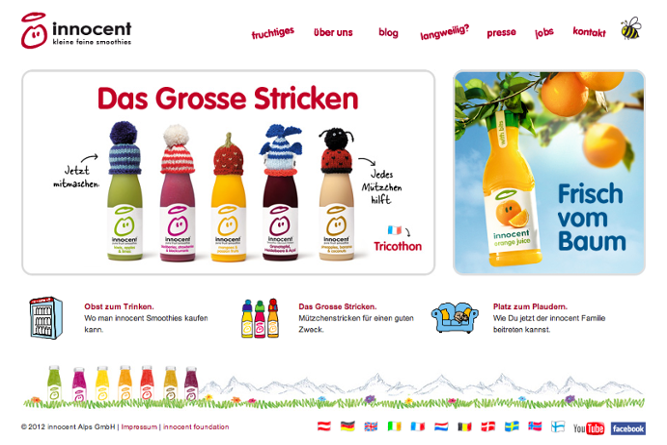 5 brillanti strategie di marketing per vendere prodotti alimentari all'estero InnocentFrullatiSucchi
