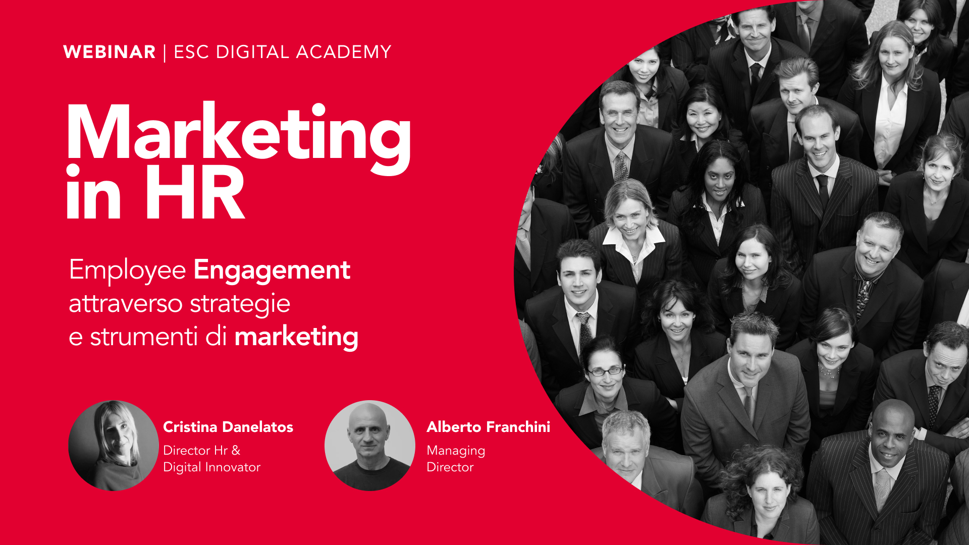 Webinar Gratuiti Marketing, Vendite, AI e HR Marketing HR