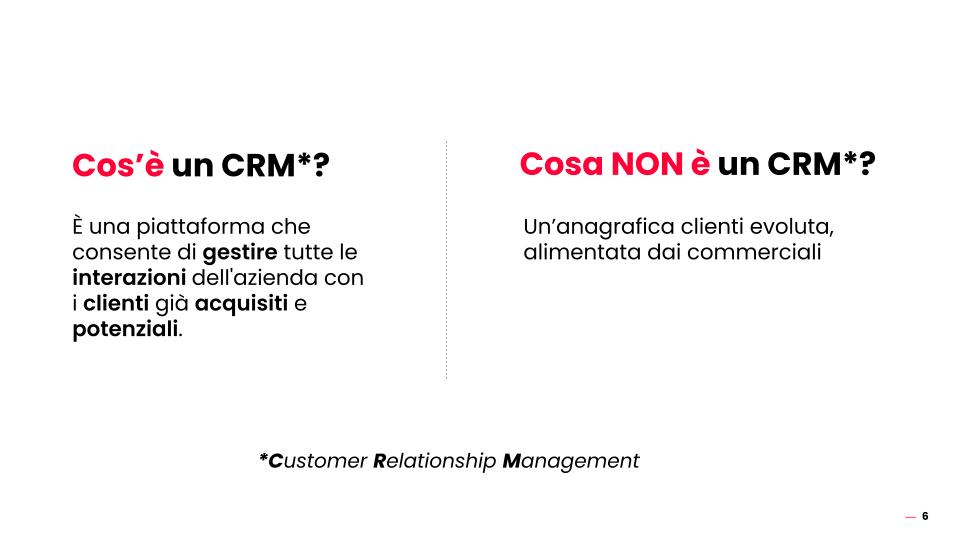 Cos'è un software CRM e cosa significa