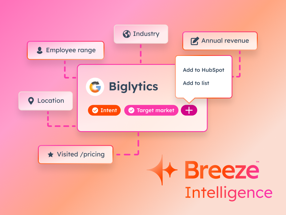 breeze intelligence data enrichment