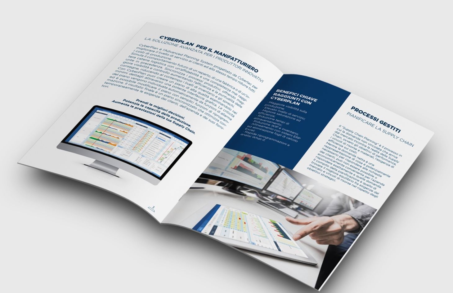 Caso studio di marketing software supply chain: +332% traffico brochure cybertech 66d5080e