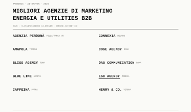 AI Act e marketing: cosa cambia per le PMI dal 2 agosto 2026 migliori agenzie di marketing energia e utilities b2b in italia 95f8640c