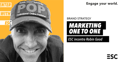 Case study ESG: posizionamento online forte e consistente brand strategy Esc incontra Robin Good 9781f165