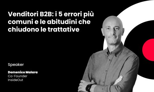 Videos pillola 1 Venditori B2B i 5 errori piu comuni e le abitudini che chiudono le trattative af419c1f